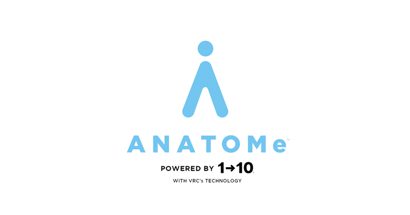 Joint development of human body 3D scanning system ANATOMe (TM) with 1→10, Inc.